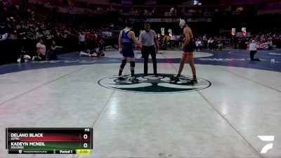 4A 139 lbs Quarterfinal - Delano Black, Aztec vs Kadeyn Mcneil, Socorro