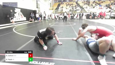 155-B lbs Consolation - Parker Peaster, Coweta JH vs Maxium Gritskan, Coweta JH