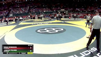 D3-215 lbs Cons. Round 1 - Noah Robinson, Plymouth vs Jordan Folmer, Keystone