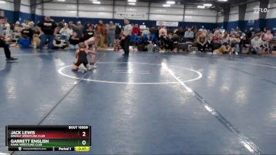 53-57 lbs Round 2 - Jack Lewis, Grizzly Wrestling Club vs Garrett English, Hawk Wrestling Club