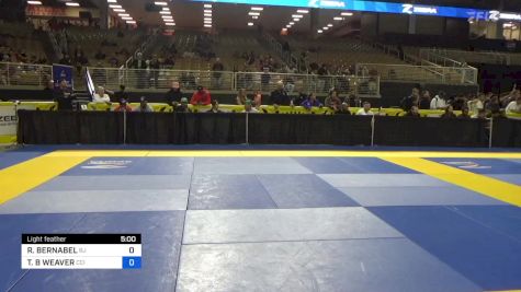 RICHARD BERNABEL vs TYLER B WEAVER 2024 Pan Jiu Jitsu IBJJF Championship