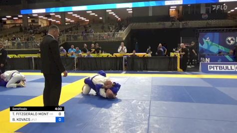 THOMAS FITZGERALD MONTAGUE vs BENEDEK KOVACS 2024 Pan Jiu Jitsu IBJJF Championship