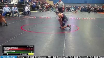 3 - 106 lbs Cons. Round 1 - Austin Anthony, Caroline vs Peter Byron, York