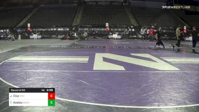 125 lbs Prelims - Trey Keeley, Brown vs Jose Diaz, Franklin & Marshall