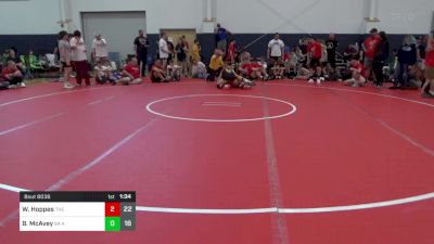 153 lbs Round 3 - Wyatt Hoppes, The Asylum Black vs Braxton McAvey, 84 Athletes (VA)