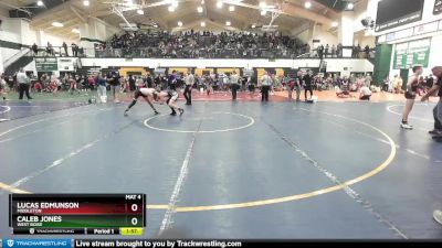 115 lbs Quarterfinal - Lucas Edmunson, Middleton vs Caleb Jones, West Boise