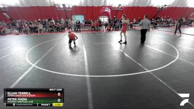 160 lbs Cons. Round 3 - Elijah Terrell, Askren Wrestling Academy vs Peter Madia, Muskego Wrestling Club