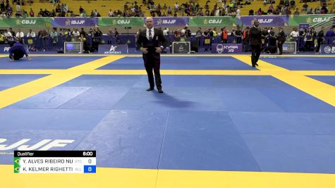 YAN ALVES RIBEIRO NUNES vs KAIKE KELMER RIGHETTI LUIZ 2024 Brasileiro Jiu-Jitsu IBJJF