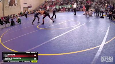 154 Boys Cons. Round 2 - Jose Aspericueta, Montgomery vs Alex Cosme, Vista