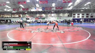 157 lbs Cons. Round 4 - Jonah Muhammad, Baker (Kan.) vs Jose Flores, Central Oklahoma