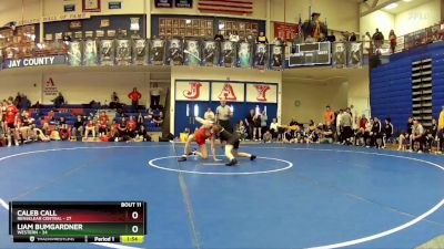 138 lbs Quarters & Wb (16 Team) - Caleb Call, Renselear Central vs Liam Bumgardner, Western