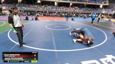 5A 215 lbs Cons. Semi - Jason McCullough, Rosenberg Lamar Consolidated vs Kyle Templeton, Frisco Wakeland