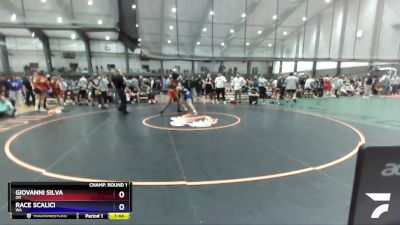 144 lbs Champ. Round 1 - Giovanni Silva, OR vs Race Scalici, WA