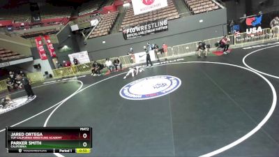 58 lbs 3rd Place Match - Parker Smith, California vs Jared Ortega, TUF California Wrestling Academy