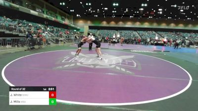 184 lbs Round Of 32 - John White, Southern Oregon vs Jaykob Mills, Wayland Baptist