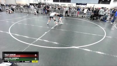 125 lbs Quarterfinal - Kaylyn Harrill, The Best Wrestler vs Tilly Kakuk, Legacy Wrestling Center