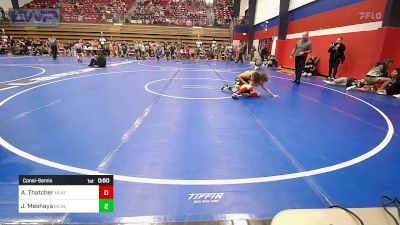 96 lbs Consolation - Austin Thatcher, Heat vs Jacob Meshaya, Mcalester Youth Wrestling