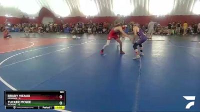 126 lbs Round 2 (16 Team) - Brady Vieaux, Denmark vs Tucker McGee, WCAABE