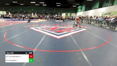 190 lbs Round Of 16 - Marco Christiansen, MN vs Matthew Kowalski, OH