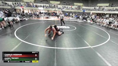 182 lbs Finals (8 Team) - Charles Weidman, Xavier vs Kaden Trickey, Staley