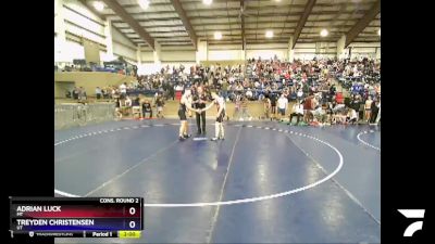 145 lbs Cons. Round 2 - Adrian Luck, MT vs Treyden Christensen, UT