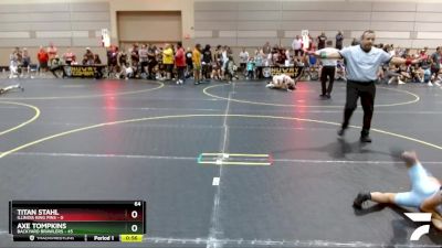 64 lbs Round 1 (6 Team) - Titan Stahl, Illinois King Pins vs Axe Tompkins, Backyard Brawlers