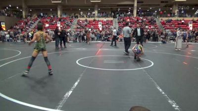 90 lbs Quarterfinal - Esteban Aranguiz Jr., South Central Punishers vs Treyton Holinde, Hoisington Jr Cardinals