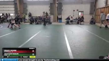 84 lbs Round 1 (4 Team) - Grayson Eggum, POWA vs Grady Moore, 84 Athletes