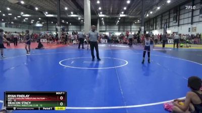 70 lbs Semis (4 Team) - Deacon Stacy, BEASTWORKS WRESTLING CLUB vs RYAN Findlay, NORTH CAROLINA WRESTLING FACTORY - RED