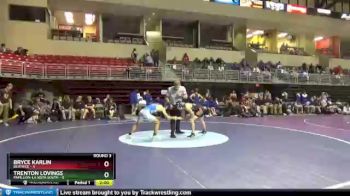 126 lbs Round 3 (8 Team) - Bryce Karlin, Beatrice vs Trenton Lovings, Papillion-La Vista South