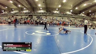 80 lbs Cons. Round 5 - Tel Redman, Savannah Youth Wrestling Club-AA vs Wyatt England, Seneca Youth Wrestling Club-AAA