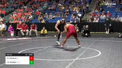 184 lbs Quarterfinal - Dane Pestano, Iowa State vs Martin Mueller, South Dakota State