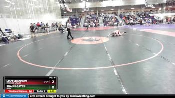 174 lbs Cons. Round 5 - Liam Shannon, Missouri Valley vs Shaun Gates, Avila