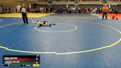 85 lbs Placement (4 Team) - Parker Taylor, Hastings vs Kole Nelson, Waseca