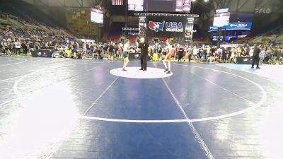 94 lbs Cons 16 #2 - Charlie Barnhouse, Iowa vs Brayden Wenrich, Pennsylvania