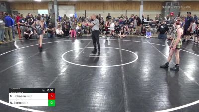 I 100 lbs Consi Of 8 #1 - Mitchell Johnson, Walton vs Nicholas Sorce, Watkins Glen