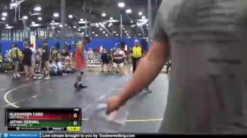195 lbs Round 3 (6 Team) - Alexander Card, ARES White vs Jathin Gerwal, Team Ontario
