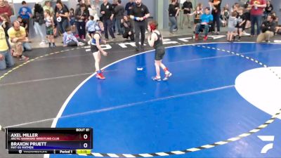 56 lbs Round 2 - Axel Miller, Arctic Warriors Wrestling Club vs Braxon Pruett, Mat-Su Matmen