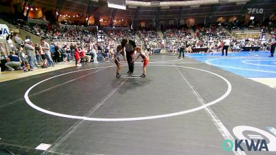 43 lbs Consolation - Shelby Ridge, Sperry Wrestling Club vs Dylan Harris, Hurricane Wrestling Academy