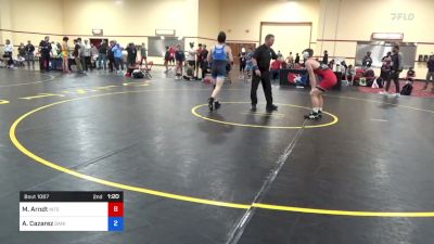 65 kg Rnd Of 128 - Matthew Arndt, Integrity Wrestling Club vs Anthony Cazarez, Daniel Cormier Wrestling Club