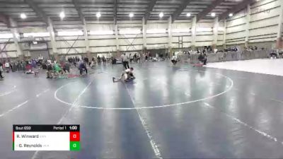 87 lbs Cons. Round 2 - Gage Reynolds, Unattached vs Ryker Winward, Sanderson Wrestling Academy