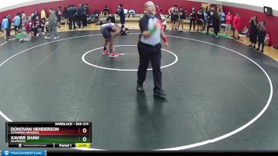 203-214 lbs 3rd Place Match - Xavier Shaw, Silverado vs Donovan Henderson, Cimarron Memorial