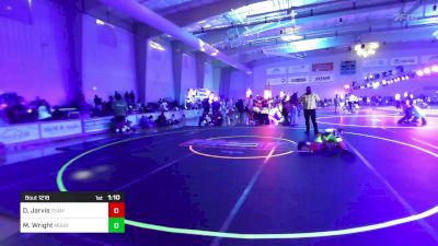 90 lbs Rr Rnd 2 - Damien Jarvis, Team Real Life vs Mason Wright, Mountain Man WC