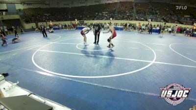 126 lbs Consi Of 8 #1 - Matthew Hunt, Comanche vs Andrew Young, Blackwell Wrestling Club