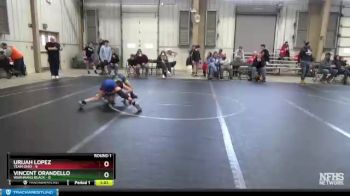 80 lbs Round 1 (4 Team) - Urijah Lopez, Team Ohio vs Vincent Orandello, Warhawks Black