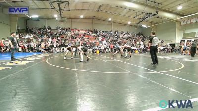 92 lbs Consolation - Tripp Martin, Team Tulsa Wrestling Club vs Bennett Mikles, Team Tulsa Wrestling Club