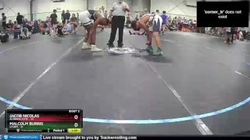 200 lbs Round 1 (8 Team) - Malcolm Burris, Storm vs Jacob Nicolas, Alabama Elite