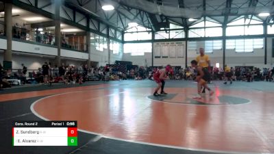 88-97 lbs Cons. Round 2 - Ethan Alvarez, Region Wrestling Academy vs Zane Sundberg, NWo Wrestling Club