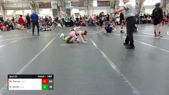 72 lbs Round 6 (8 Team) - Michael Perna, BTWC vs Rowen Smith, AACO Allstars