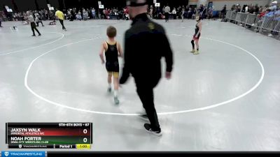 67 lbs Cons. Round 3 - Jaxsyn Walk, Immortal Athletics WC vs Noah Porter, Iowa City Wrestling Club